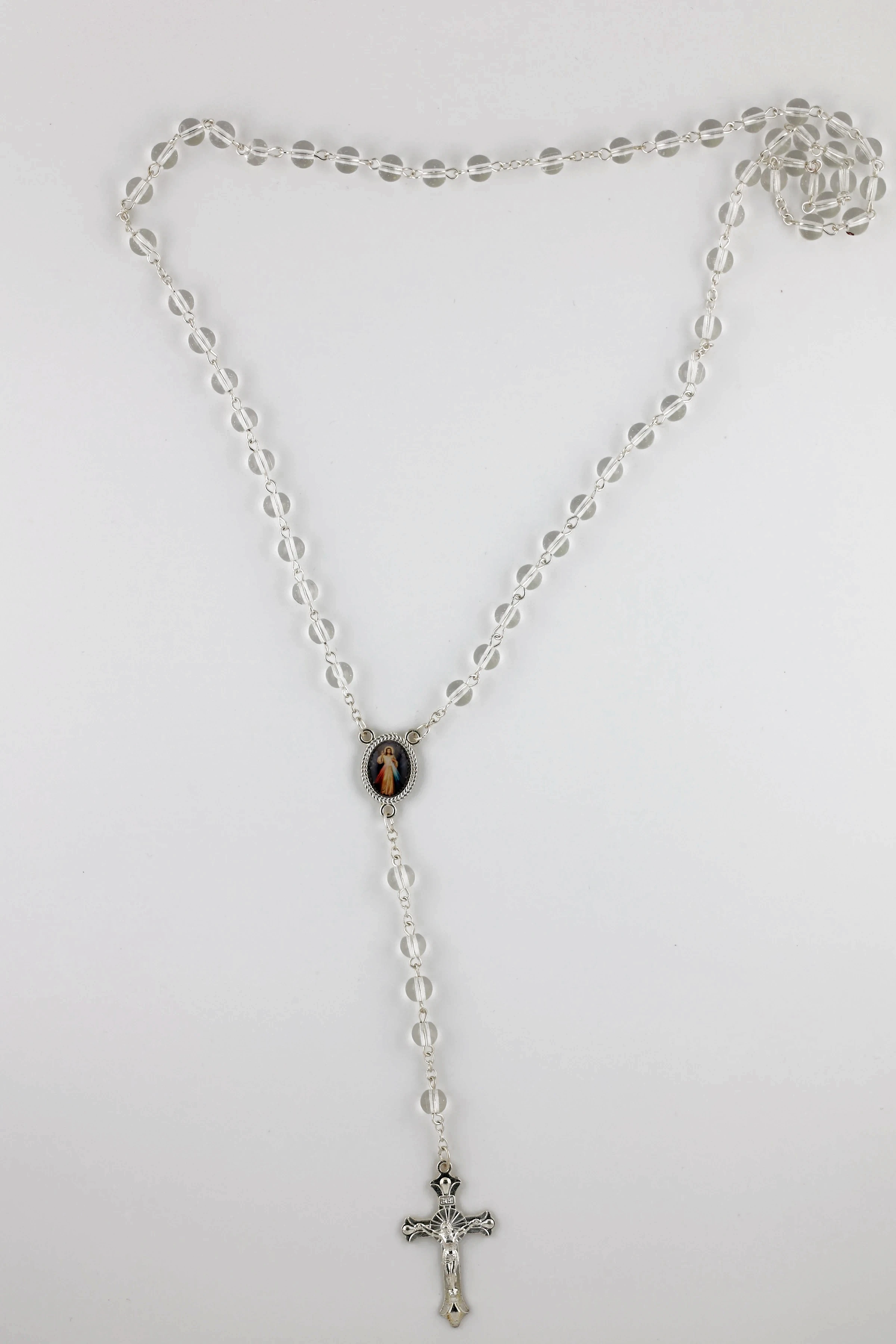 Rosary avec bourse Divine Mercy Jesus - Image 2