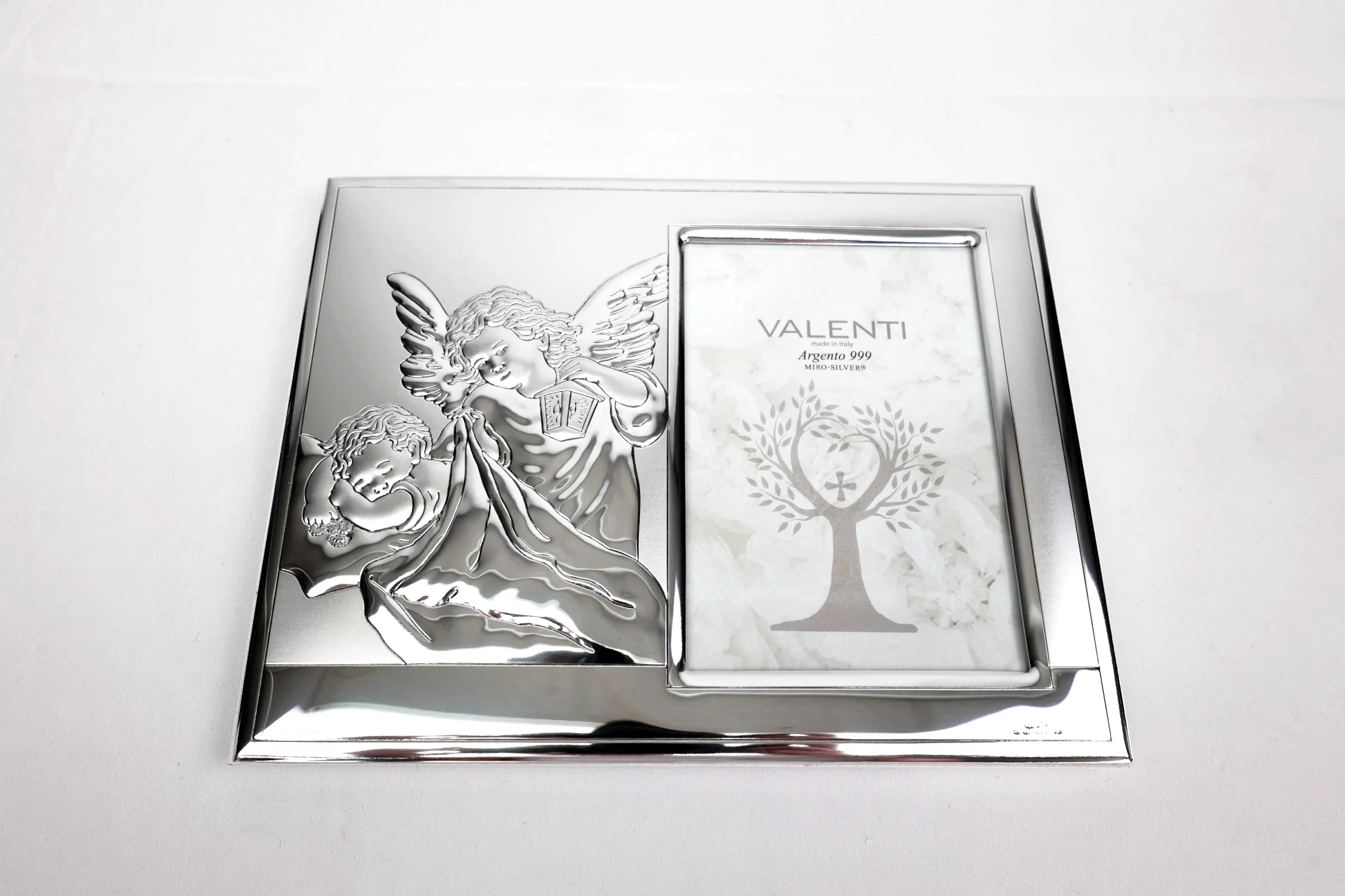 Photo frame sterling silver Angel baby photo 4x6'' - Image 2