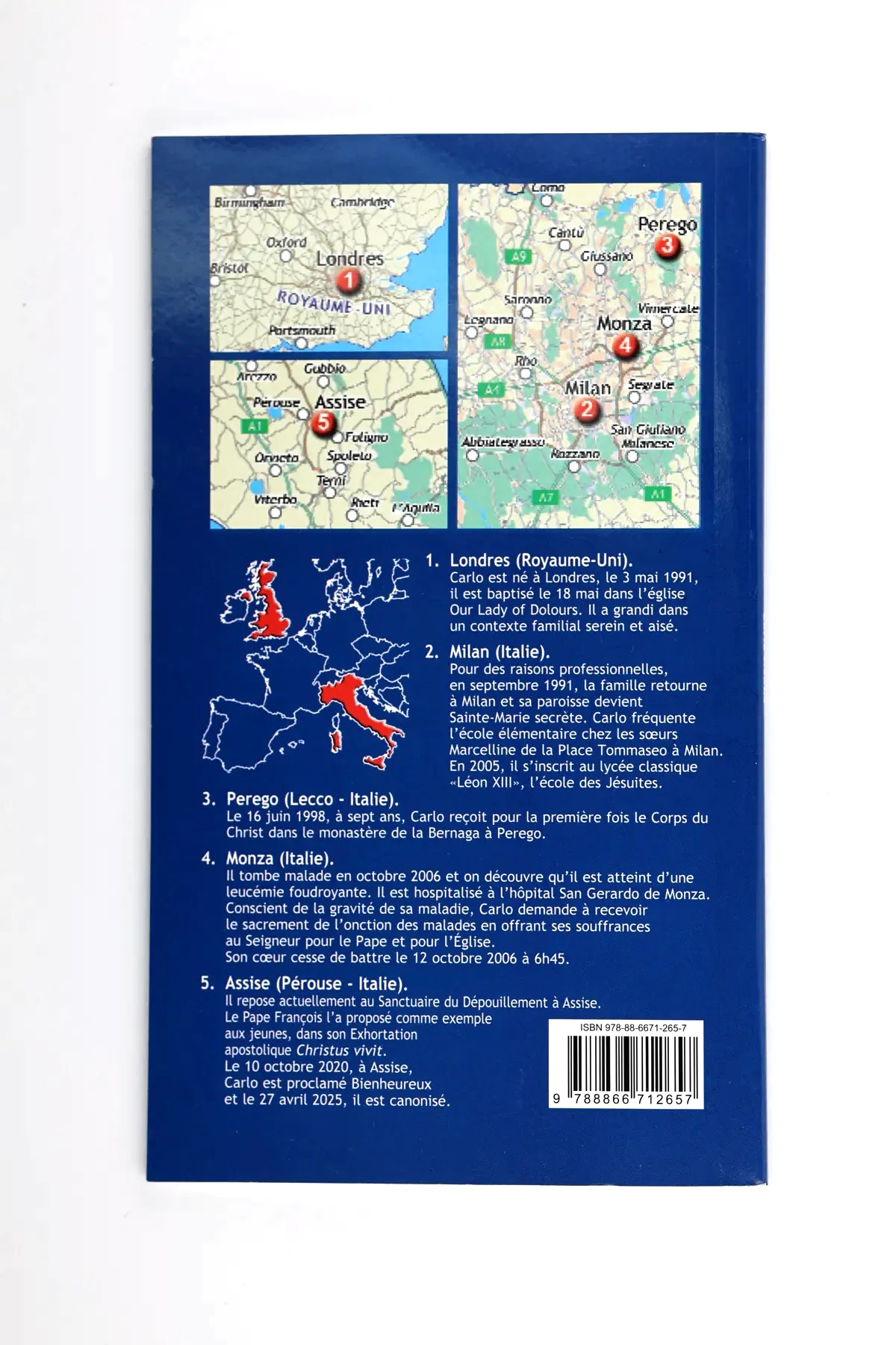 Livre Carlo Acutis français - Image 2